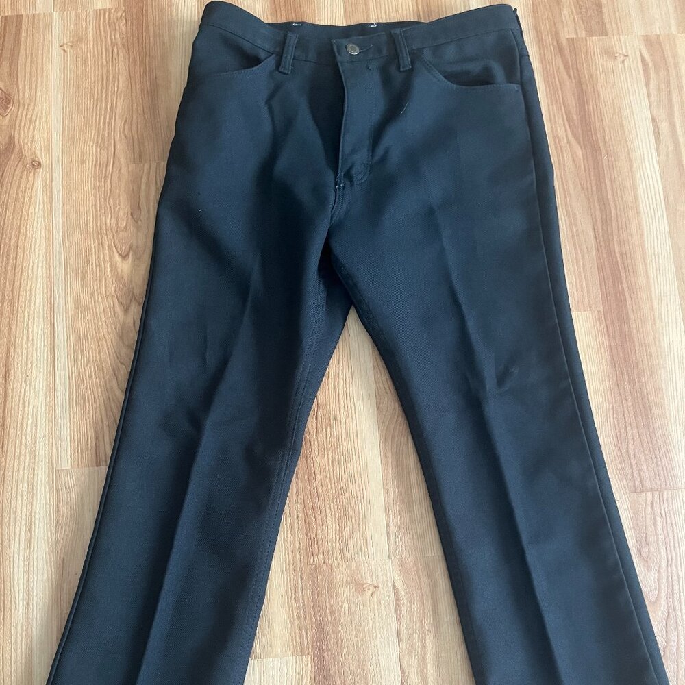 Wrangler Wrancher Black Pants - 34x30